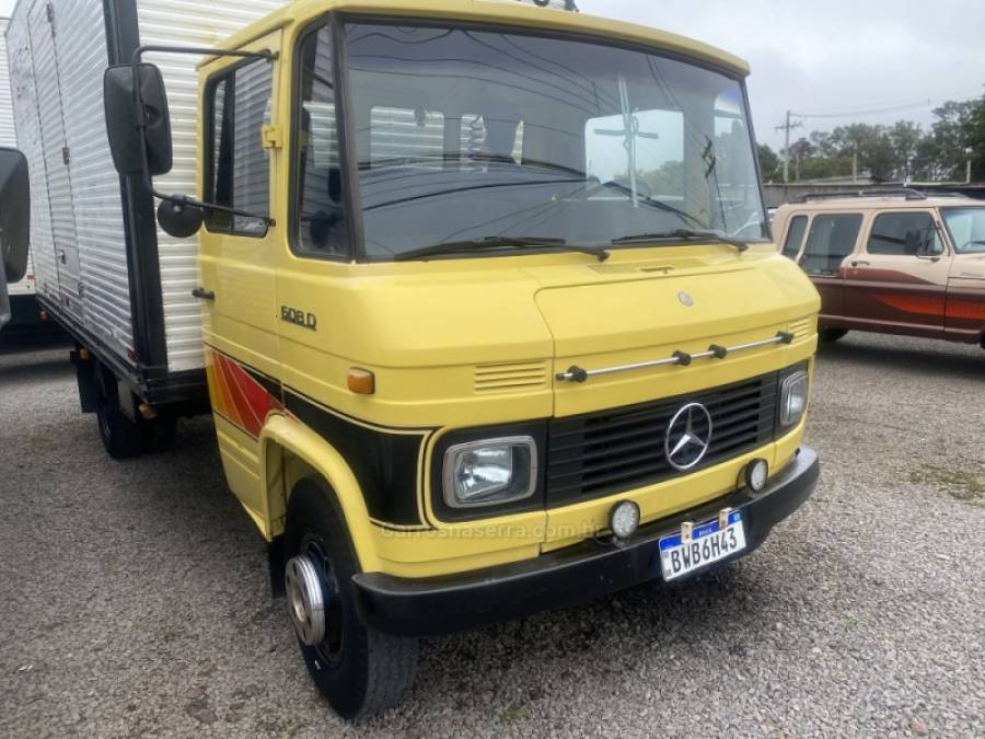 MERCEDES-BENZ - 608 - 1977/1977 - Amarela - Sob Consulta