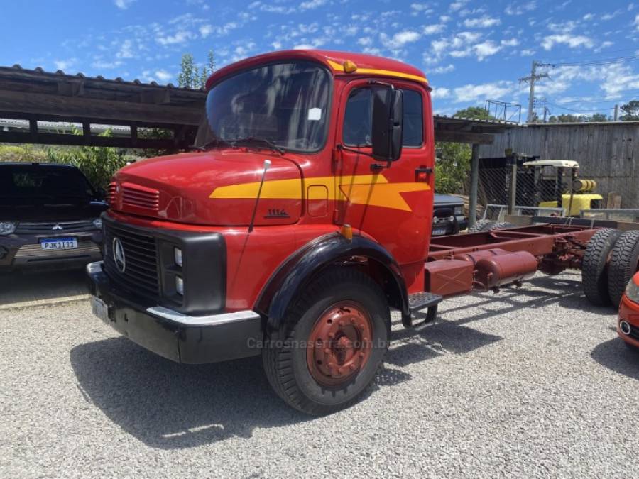 MERCEDES-BENZ - 1114 - 1987/1987 - Vermelha - Sob Consulta
